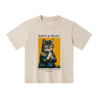 PAWS & PRAY Christian Washed T-Shirt