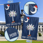 South Carolina Christmas Flag