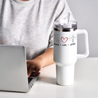 Peace Love Jesus Christian 40OZ Tumbler