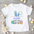 Personalized Easter Rabbit Kids T-Shirt