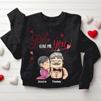 Personalized God Gave Me You Christian Couple Sweatshirt