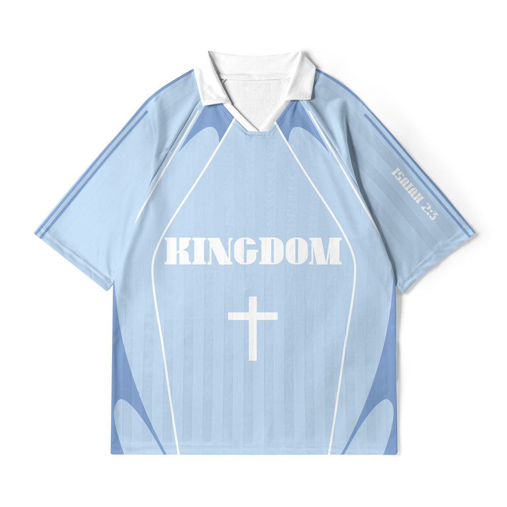 Personalized Kingdom Christian Collar Jersey