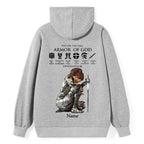 Personalized Name Put On The Full Armor Of God Christian Hoodie