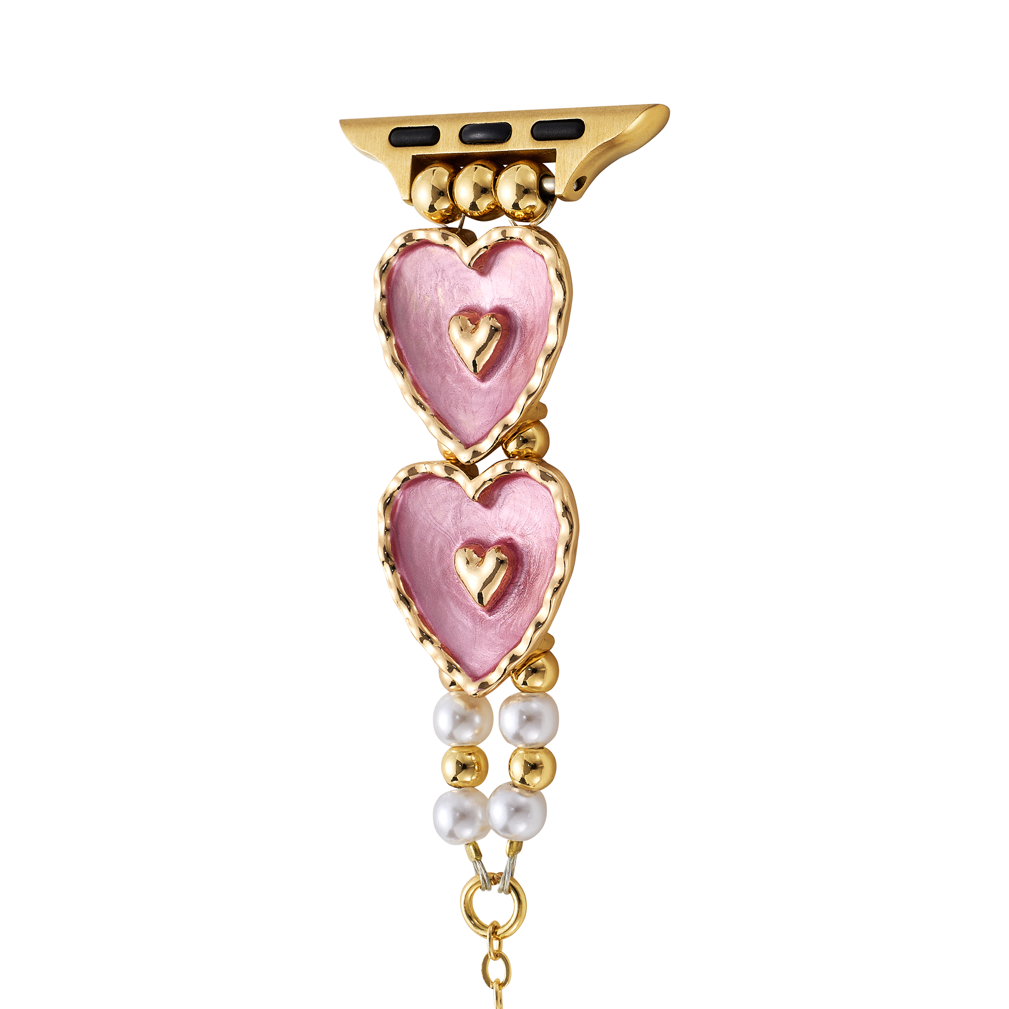 Love Spread Pearl Jewelry Watch Band for Apple Watch