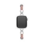 Slim Woven Metal Watch Band for Apple Watch