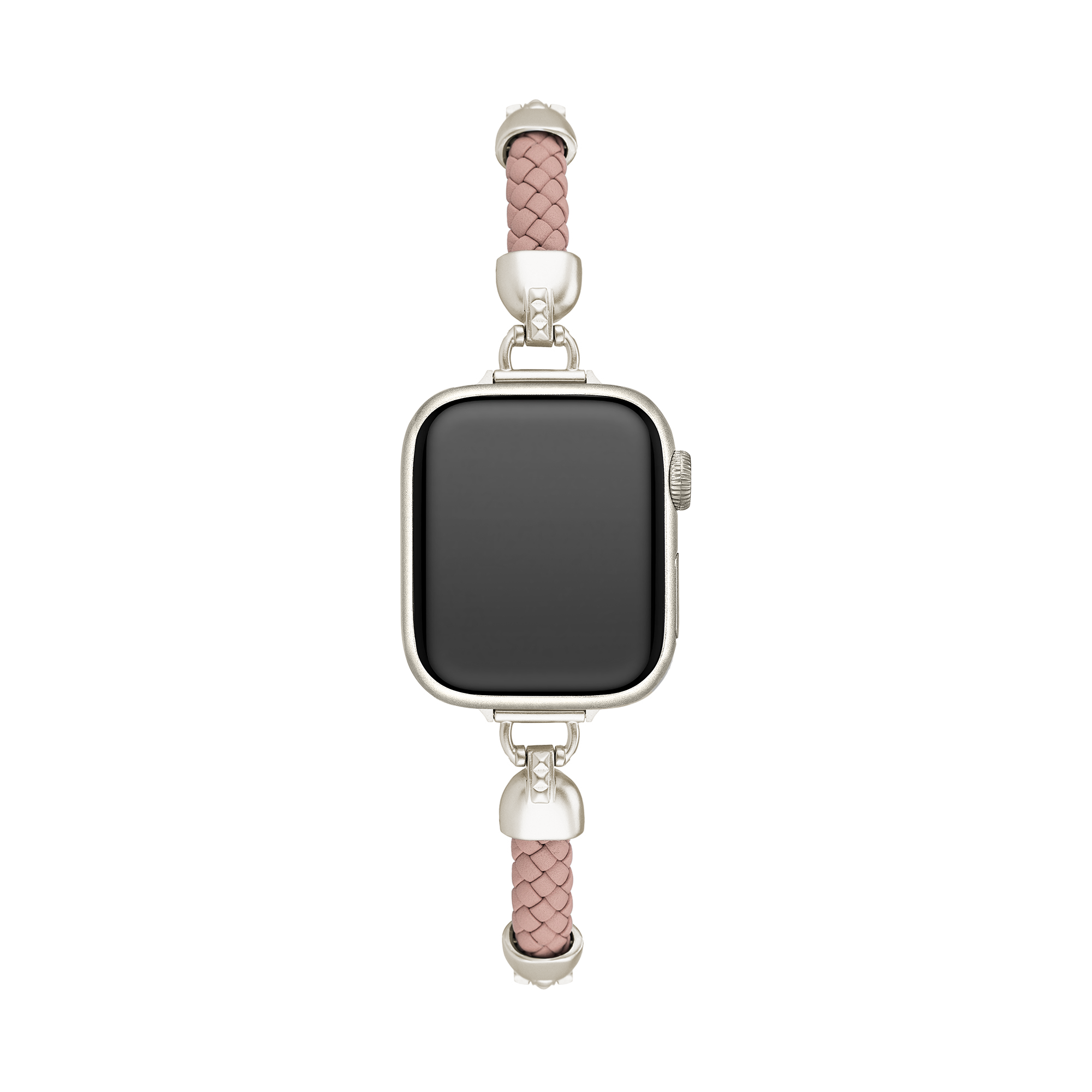 Slim Woven Metal Watch Band for Apple Watch