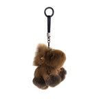Lydilu Purse Charm Furry Horse Brown