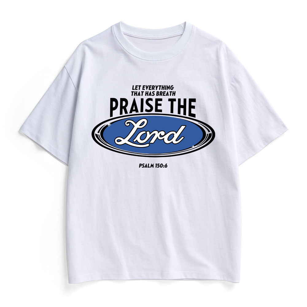Praise The Lord Christian Heavy Cotton T-Shirt