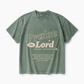 Praise The Lord Christian Washed V-Neck T-Shirt