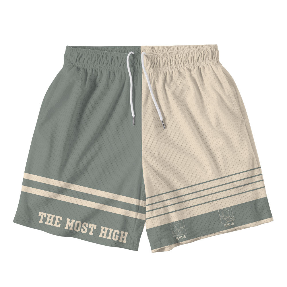 Praise to the Most High Christian Mesh Shorts