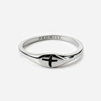 Promise Cross Christian 925 Sterling Silver Ring