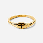 Promise Cross Christian 925 Sterling Silver Ring