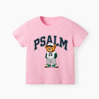 Psalm 23 Bear Christian Kid T-Shirt