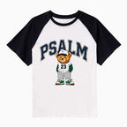 Psalm 23 Bear Christian Raglan Sleeve T-Shirt