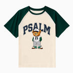 Psalm 23 Bear Christian Raglan Sleeve T-Shirt