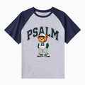 Psalm 23 Bear Christian Raglan Sleeve T-Shirt