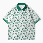 Psalm 23 Christian Buttoned Polo Jersey