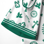 Psalm 23 Christian Buttoned Polo Jersey