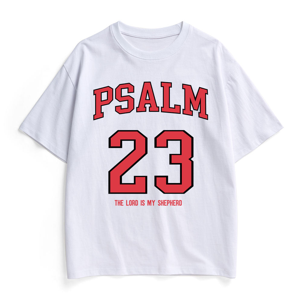 Psalm 23 Christian Heavy Cotton T-Shirt