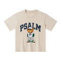 Psalm 23 Bear Christian Kid Washed T-Shirt