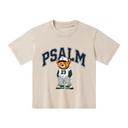 Psalm 23 Bear Christian Kid Washed T-Shirt