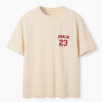 Psalm 23 Christian Unisex Pocket T-Shirt