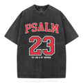 Psalm 23 Christian Washed T-Shirt