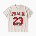Psalm 23 Christian Washed V-Neck T-Shirt