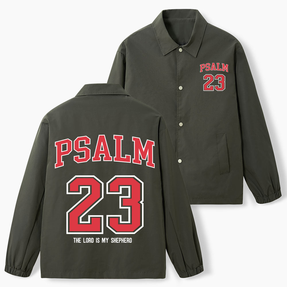 Psalm 23 The Lord Is My Shepherd Christian Coach Jacket