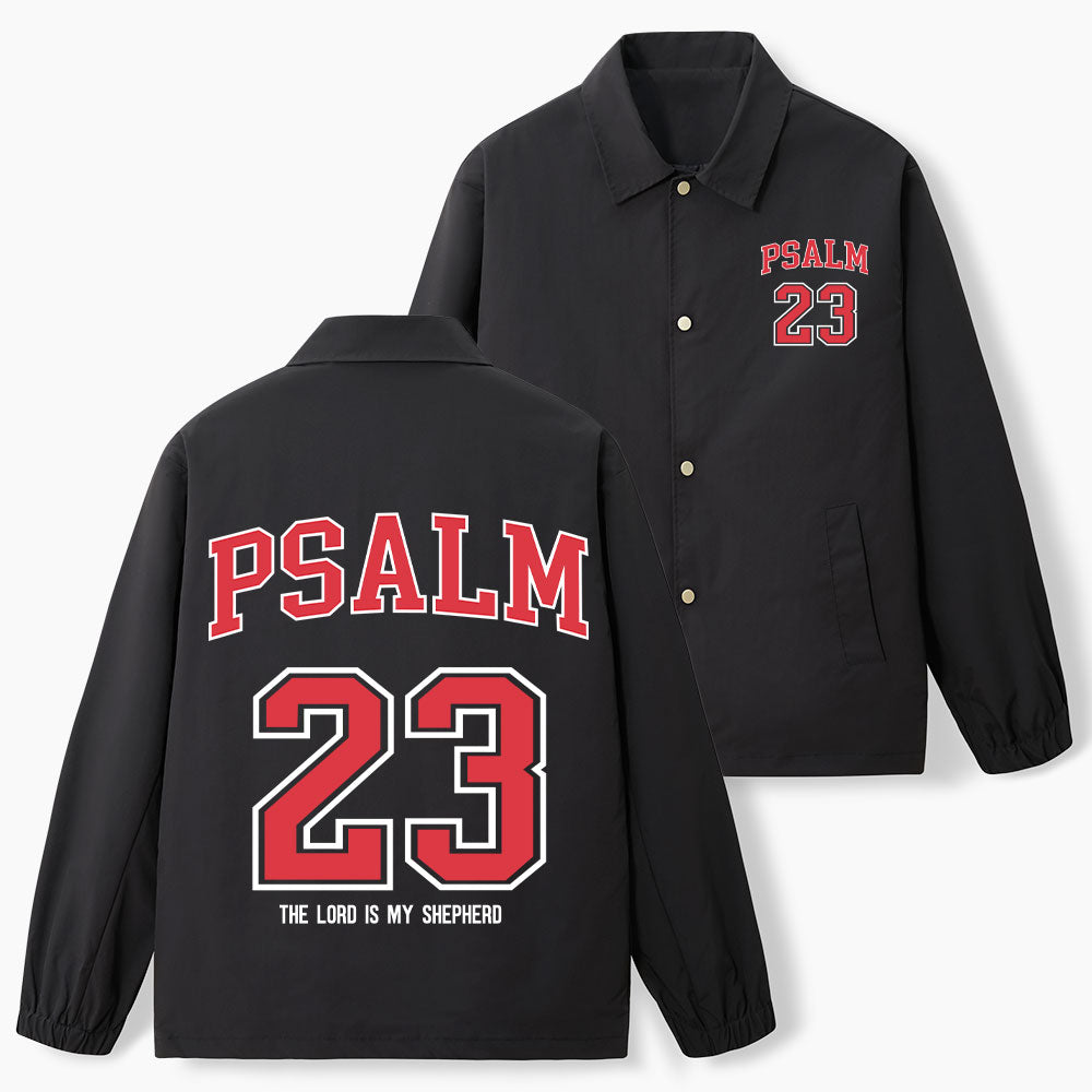 Psalm 23 The Lord Is My Shepherd Christian Coach Jacket