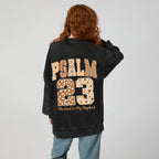 Psalm 23 The Lord Is My Shepherd Christian Washed Sweatshirt