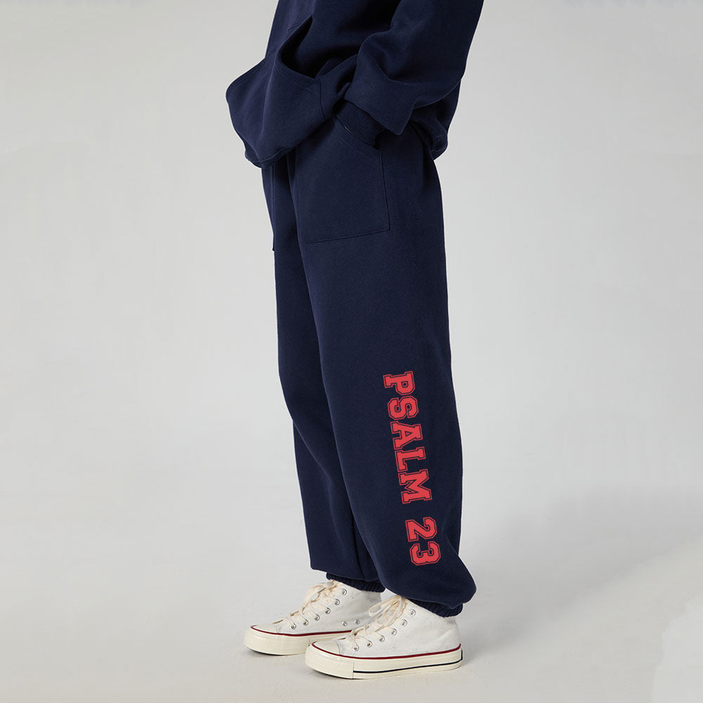 Psalm 23 Christian Fleece Sweatpants