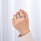 Psalms 91-11 Wrap Christian 925 Sterling Silver Ring