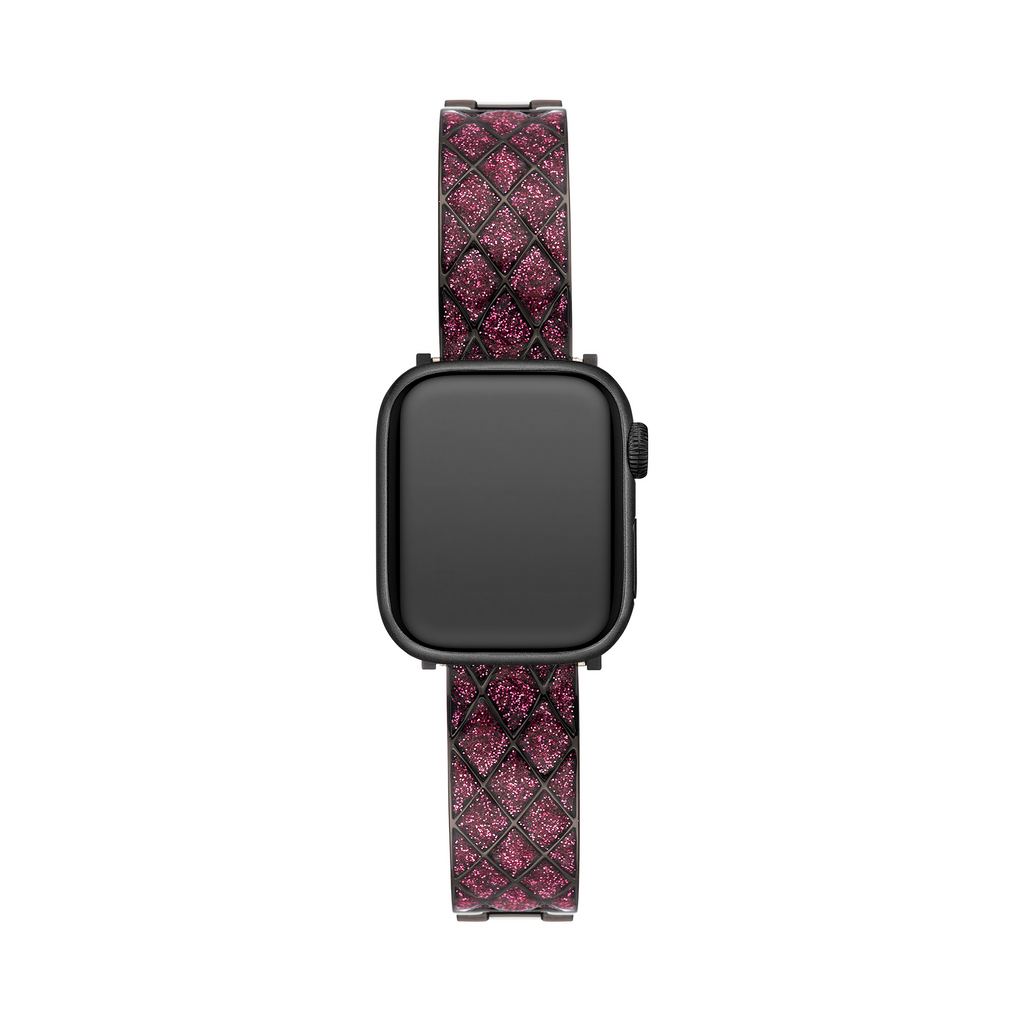 Exotic Diamond Lattice Watch Band