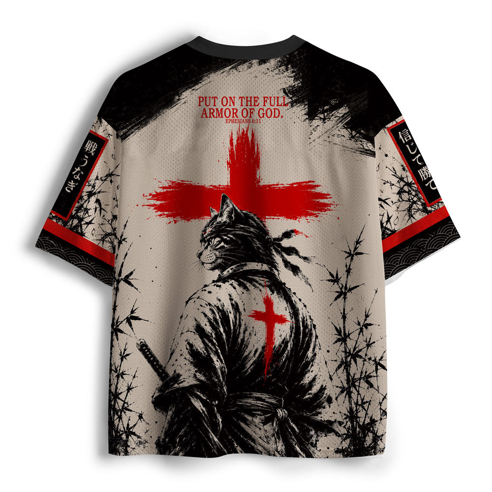 Put On The Full Armor Of God Christian Mesh Jersey