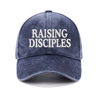 Raising Disciples Christian Washed Hat