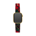 Festive Tartan Watch Band for Apple Watch