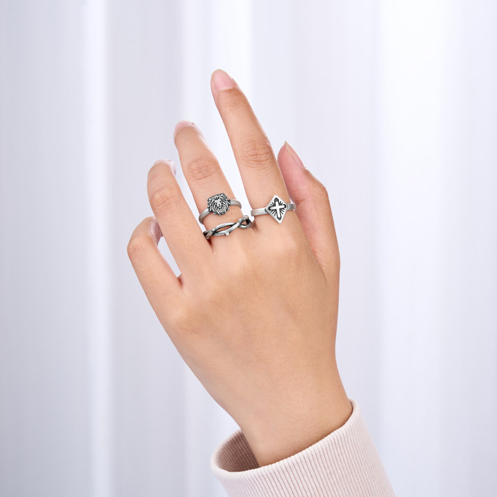 Faith Cross Christian 925 Sterling Silver Ring