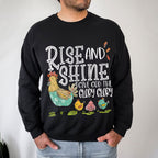 Rise And Shine Give God The Glory Glory Christian Sweatshirt