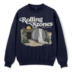 The Stone Was Rolled Away Christian Fleece Sweatshirt