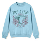 The Stone Was Rolled Away Retro Christian Fleece Sweatshirt