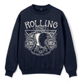 The Stone Was Rolled Away Retro Christian Fleece Sweatshirt