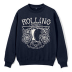 The Stone Was Rolled Away Retro Christian Fleece Sweatshirt