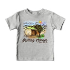 The Stone Was Rolled Away Retro Christian Kid T-Shirt