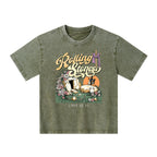 The Stone Was Rolled Away Sheep Christian Washed Kid  T-Shirt