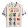 Rooted In Christ Christian Kid Mesh Jersey & Shorts