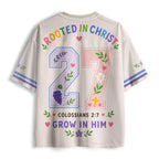 Rooted In Christ Christian Kid Mesh Jersey & Shorts