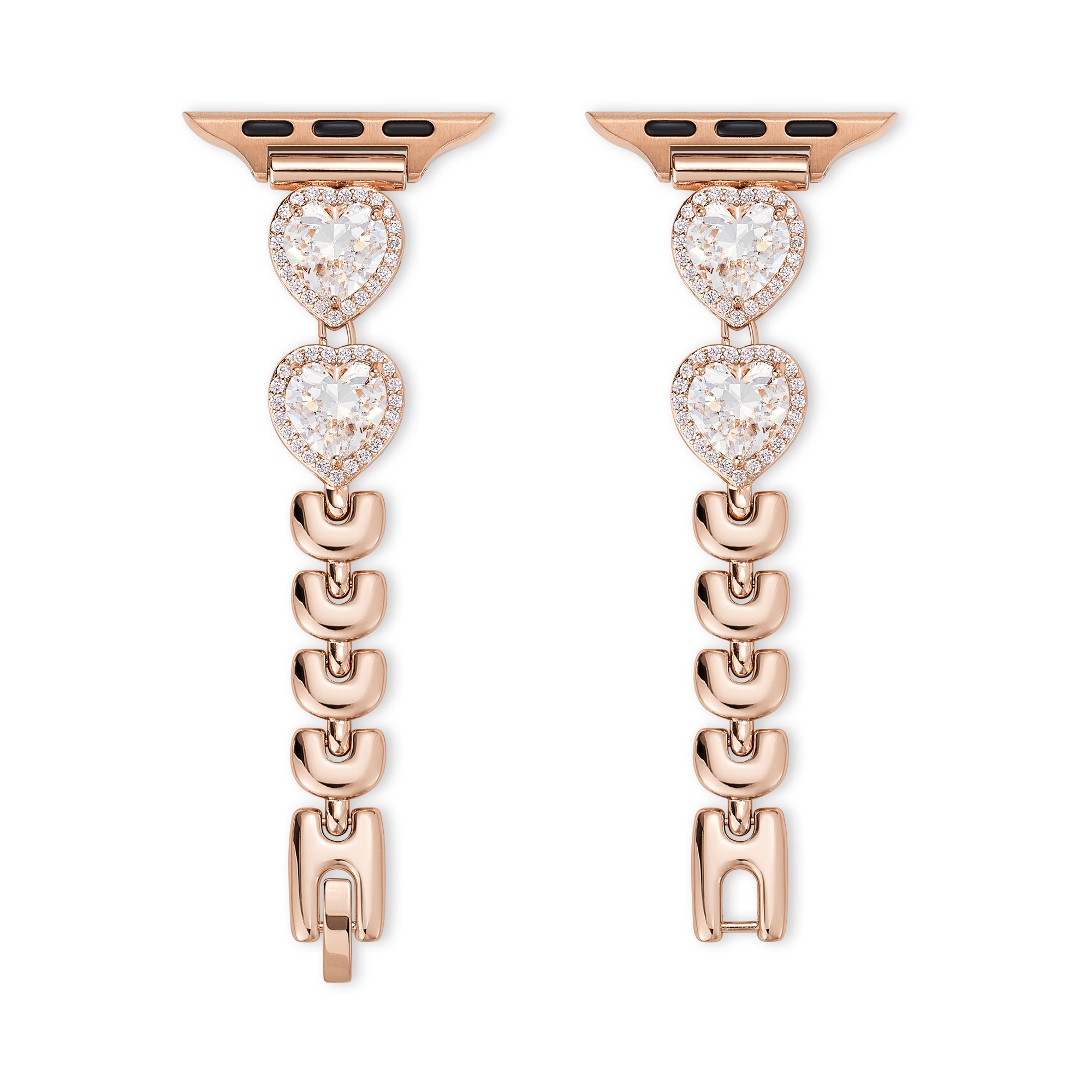 Dazzling Heart Watch Band for Apple Watch