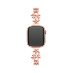 14k Gold / Platinum Plated Flowers Bloom Copper Watch Band