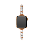 Round Zircon Copper Watch Band for Apple Watch